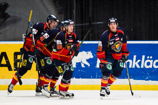 Djurgårdens Marcus Högström, Patrick Thoresen, Marcus