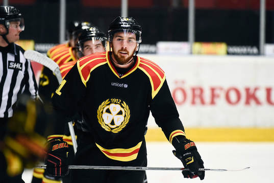 Brynäs Marc Zanetti jublar