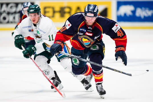 Färjestads Joakim Nygård och Djurgårdens Patrick Thoresen
