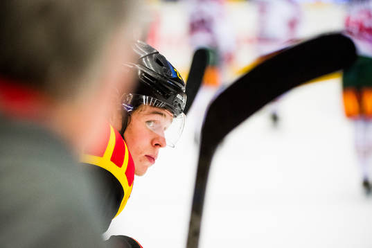 Brynäs Lucas Carlsson deppar