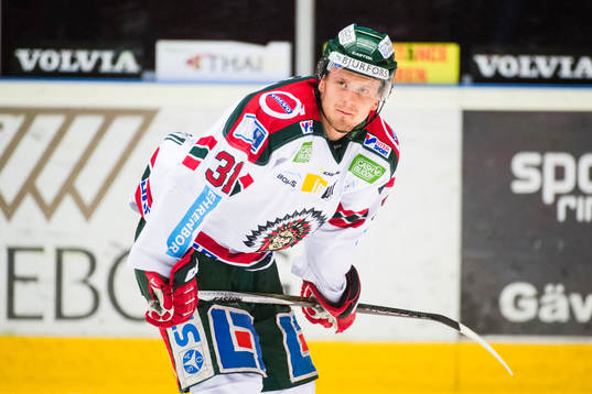Frölundas Nicklas Lasu deppar
