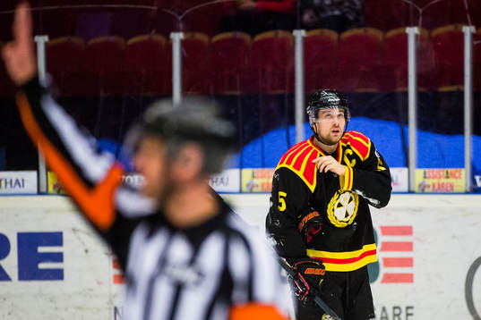 Brynäs Lukas Kilström deppar