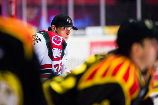 Frölundas målvakt Johan Gustafsson