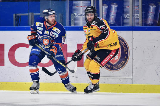 Växjös Liam Reddox och Luleås Jacob Lagace