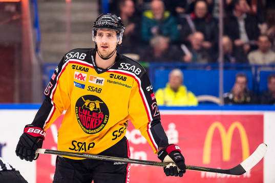 Luleås Anton Hedman deppar