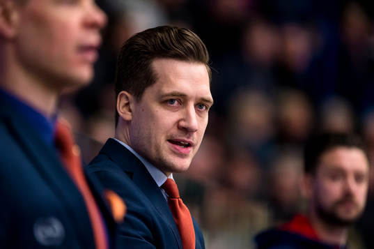 Växjös tränare Sam Hallam