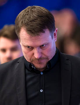Luleås tränare Joakim Fagervall deppar