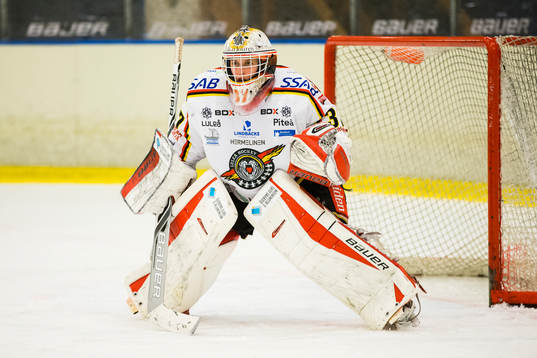 Luleås målvakt Maria Omberg
