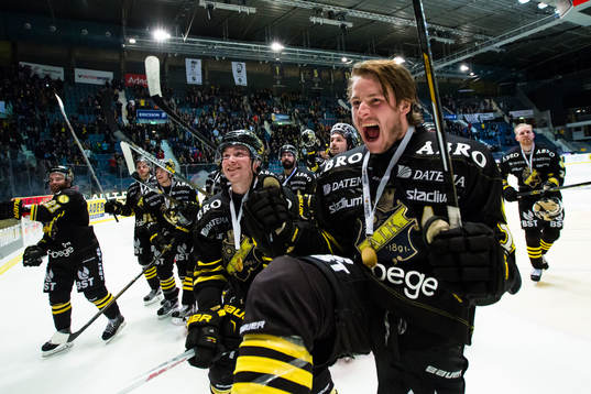 Bläddra bland fler bilder av Ishockey, Hockeyallsvenska finalen, Match 5, AIK - Tingsryd