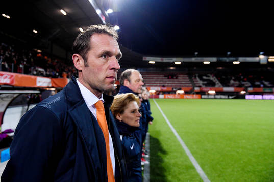 Nederländernas förbundskapten Arjan van der Laan