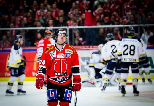 Örebros Petr Zamorsky deppar