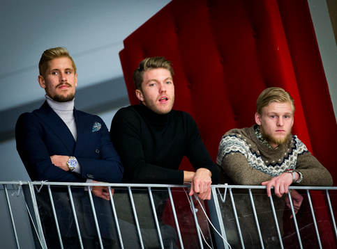 s Daniel Björnquist, Martin Broberg och Karl Holmberg