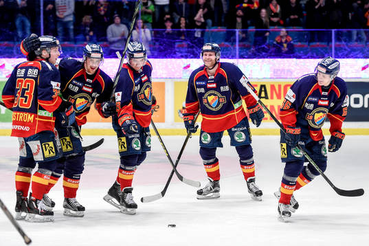 Djurgårdens Patrick Thoresen jublar