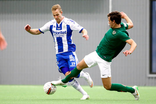 IFK Göteborgs Gustav Engvall och Jönköpings Max Watson