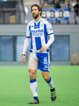 IFK Göteborgs Mattias Bjärsmyr tvingas utgå med skada
