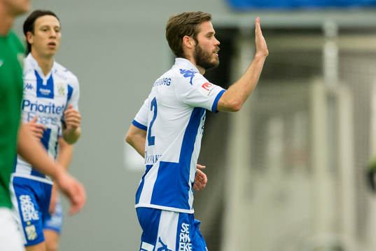 IFK Göteborgs Emil Salomonsson jublar