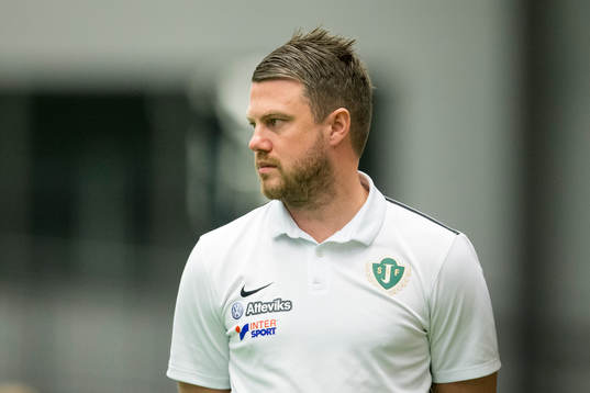 Jönköpings tränare Jimmy Thelin
