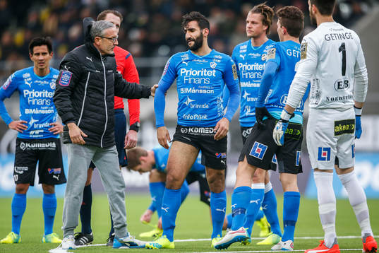 Halmstads Mohammed Ali Khan tvingas utgå