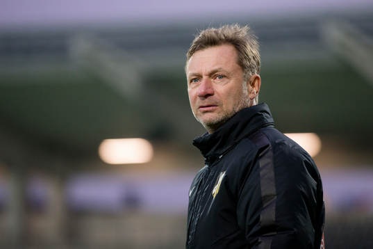 Häckens tränare Peter Gerhardsson