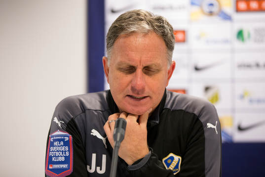 Halmstads tränare Jan Jönsson