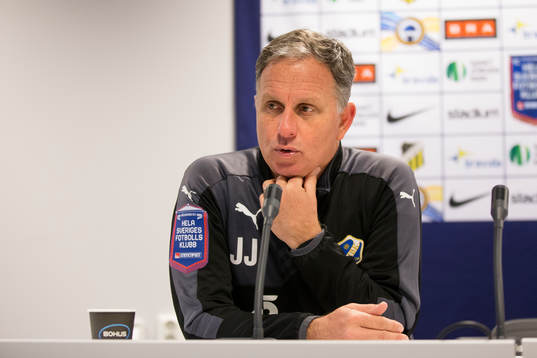 Halmstads tränare Jan Jönsson