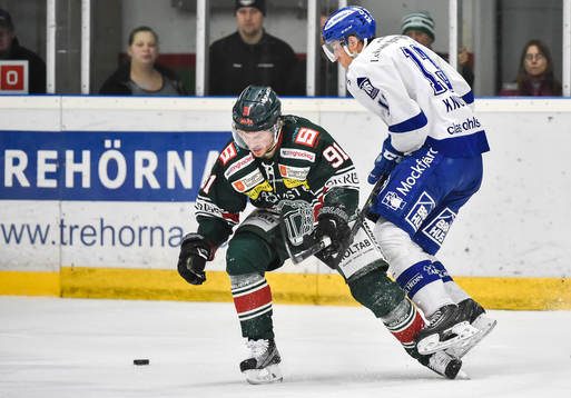 Tingsryds Joakim Högberg och Leksands Jon Knuts