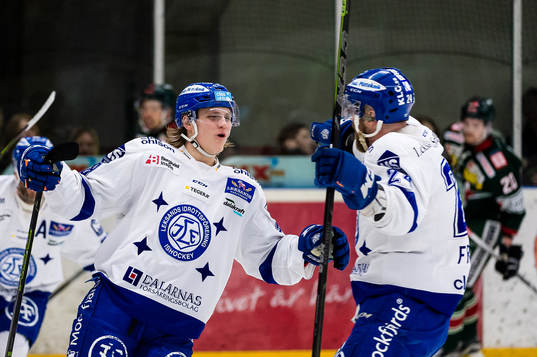 Leksands Anton Karlsson jublar