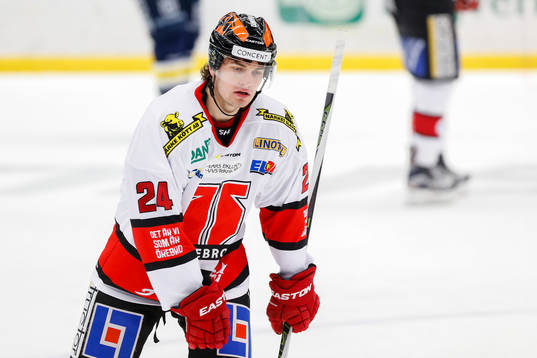 Örebros Petr Zamorsky deppar