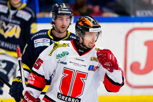 Örebros Martin Johansson jublar