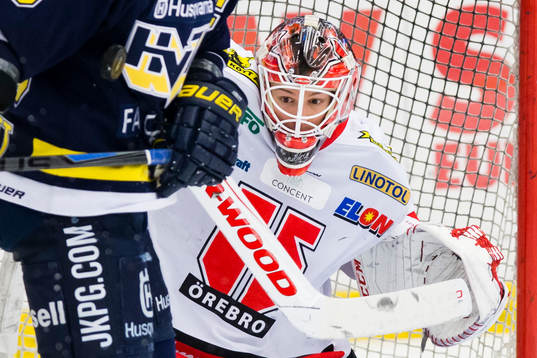 Örebros målvakt Henrik Lundberg