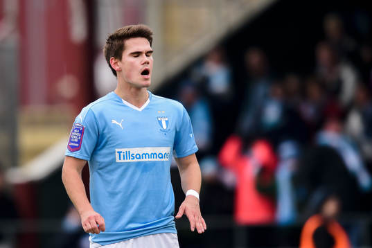Malmö FFs Vidar Örn Kjartansson deppar