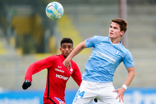 Norrköpings Mirza Halvadzic och Malmö FFs Vidar Örn