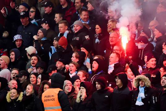 Bengal bland Malmö FFs supportrar