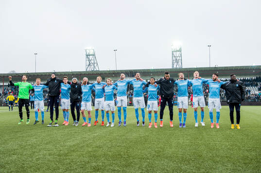 Malmö FFs spelare tackar publiken