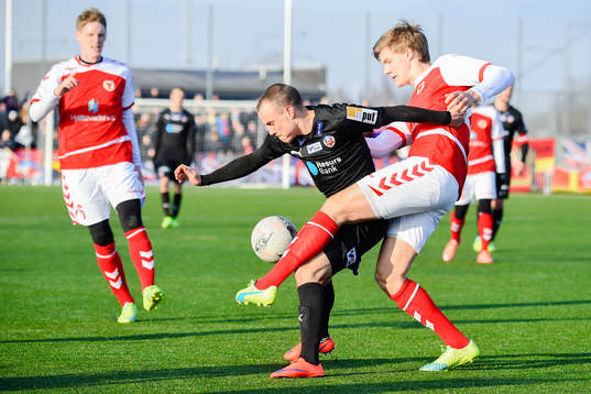 Kalmars Svante Ingelsson och Helsingborgs Calle Wede