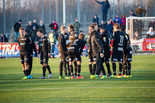 Helsingborgspelarna deppar