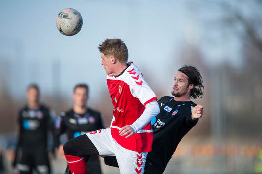 Kalmars Rasmus Elm och Helsingborgs Linus Hallenius