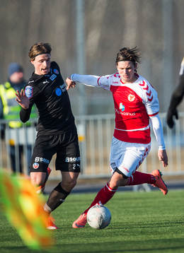 Kalmars Marcus Antonsson och Helsingborgs Carl Johansson