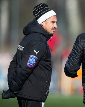 Helsingborgs manager Henrik Larsson