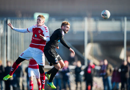 Kalmars Rasmus Elm och Helsingborgs Johan Mårtensson