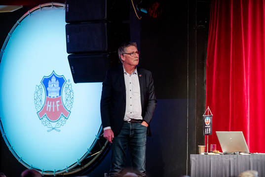Helsingborg IFs ordförande Sten-Åke Tjärnlund