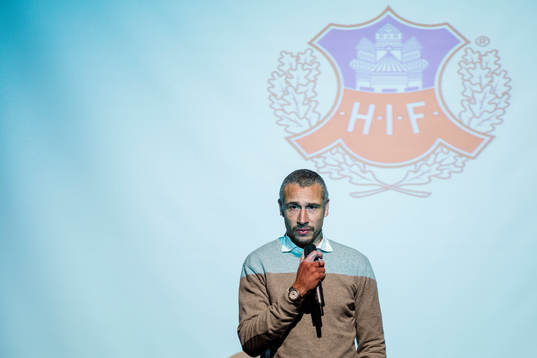 Helsingborgs manager Henrik Larsson