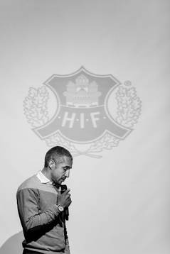Helsingborgs manager Henrik Larsson