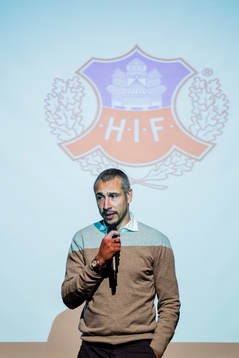 Helsingborgs manager Henrik Larsson