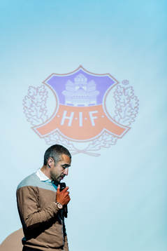 Helsingborgs manager Henrik Larsson