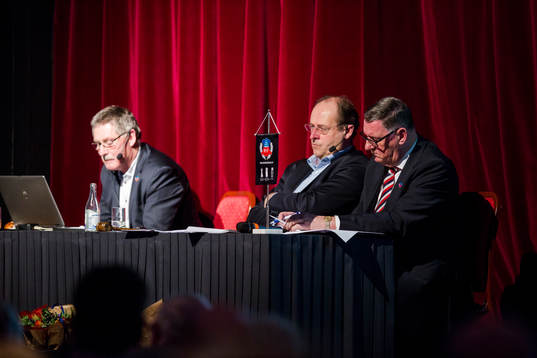 Helsingborg IFs ordförande Sten-Åke Tjärnlund,