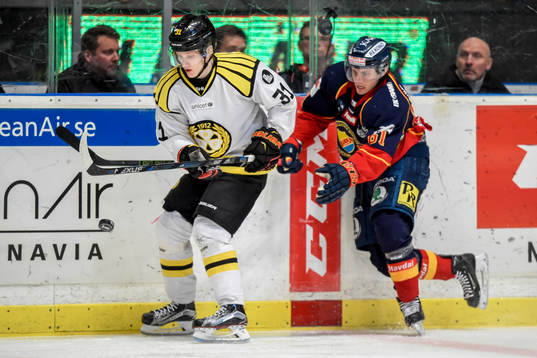 Brynäs Daniel Mannberg och Djurgårdens Markus Ljungh