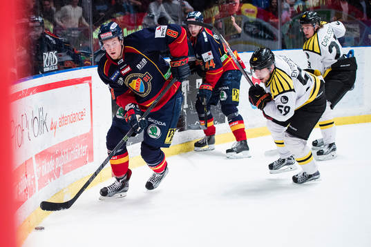 Djurgårdens Mikko Lehtonen och Brynäs Sebastian