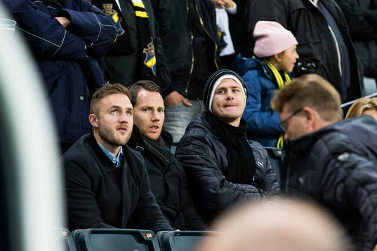 Hammarbys Mats Solheim, Johan Persson och Erik Israelsson