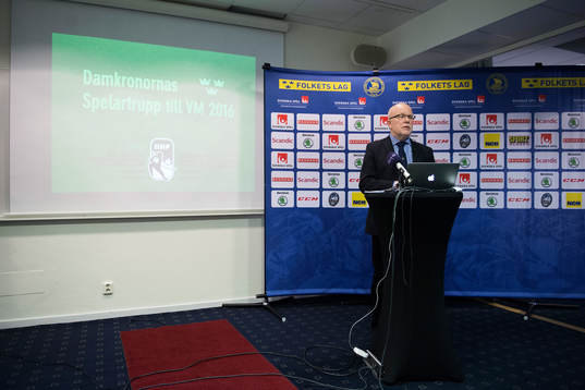 Leif Boork presenterar Sveriges trupp
